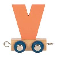 Small Foot - houten lettertrein polar - v - thumbnail