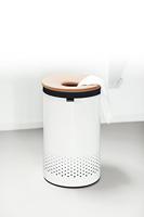 Brabantia 104404 Bruin, Wit wasmand - thumbnail