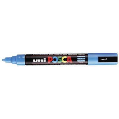 Paintmarker uni posca pc5m m lichtblauw | 6 stuks