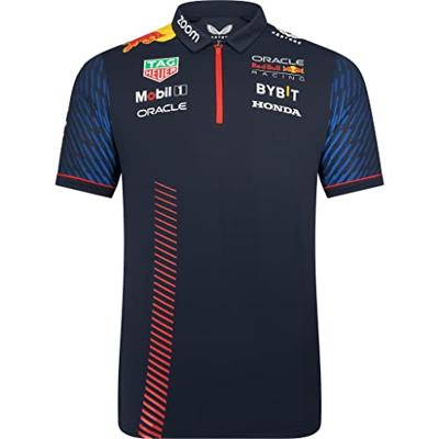 Red Bull Racing Polo - 152-158 - Team Polo 2023 - Kids - Max Verstappen