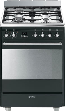 Smeg SNLK61MA9 Gasfornuis Antraciet