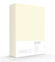 Romanette Romanette flanel hoeslaken Ivoor 90x200 - thumbnail