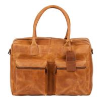 Laptoptas Burkely Leren Laptoptas 15 inch Fundamentals Vintage Alex Worker Cognac - thumbnail