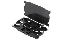 Digitus DN-96104 splice tray 24 stuk(s) Zwart 1 stuk(s) - thumbnail