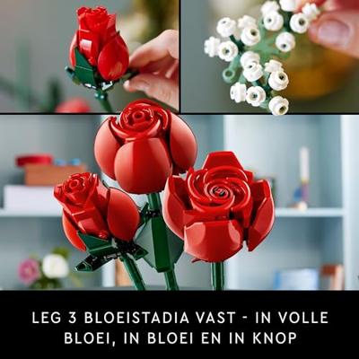 LEGO ICONS 10328 BOEKET ROZEN BLOEMEN