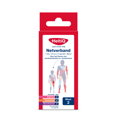 HeltiQ Netverband - maat 2 HeltiQ Netverband - maat 2