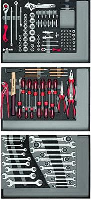 Gedore RED R22041004 | Gereedschapwagen WINGMAN | 4 laden | 129-Delig - 3301689