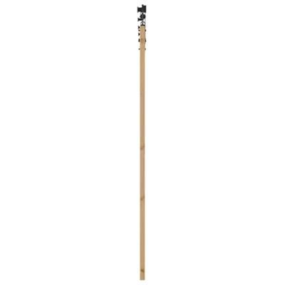 Schuifdeur ORKDAL Bruin 86 x 198.5 cm Hout en metaal - thumbnail