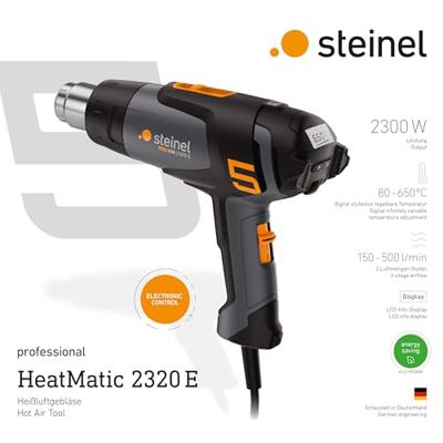 Steinel 089672 HEISSLUFTGEBLAESE HM 2320 E ECO KF Heteluchtpistool 2300 W Incl. koffer