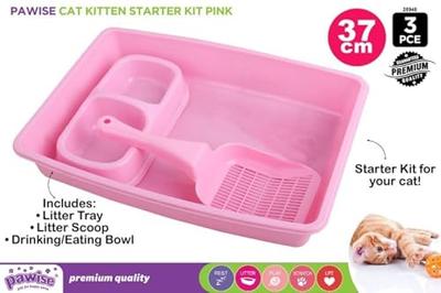Pawise Kitty Starter Kit Roze