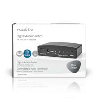 Nedis Digitale Audio-Switch | 4-wegs | Zwart | 1 stuks - ASWI2514BK ASWI2514BK - thumbnail