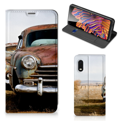 Samsung Xcover Pro Stand Case Vintage Auto Samsung Xcover Pro Stand Case Vintage Auto