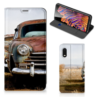 Samsung Xcover Pro Stand Case Vintage Auto - thumbnail
