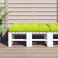 VidaXL Palletkussen 120x80x12 cm stof heldergroen - thumbnail
