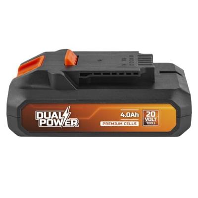 Dual Power batterij POWDP9024-20V, 4.0Ah - accu voor 20V toestellen - led-stroomindicator - batterijplatform