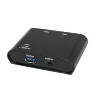 LogiLink UA0216 2 poorten USB 3.2 Gen 1-schakelaar (USB 3.0) Zwart - thumbnail