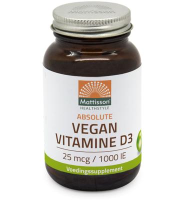 Mattisson HealthStyle Vitamine D3 25mcg Capsules