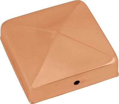 Connex Paalkapje 70X70Mm Zonder Kogel Cu - HV4296 Connex Paalkapje 70X70Mm Zonder Kogel Cu - HV4296