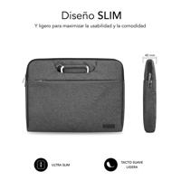 Laptoptas Subblim SUB-LS-1BS0101 Grijs 15,6" - thumbnail