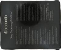 Brabantia afwasborstel met zeepreservoir dark grey - thumbnail