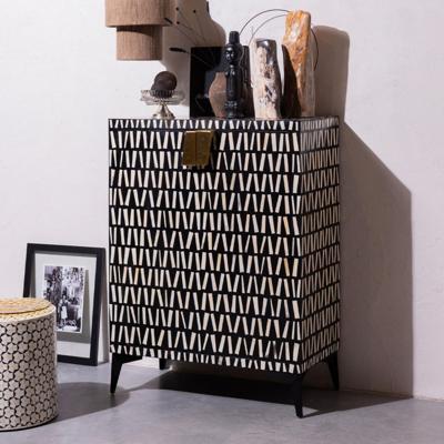 WOOOD Opbergkast 'Menne' Mangohout, 108 x 81cm