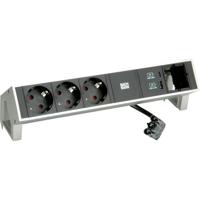 Bachmann 902.9964 Stekkerdoos Zwart, Zilver 1 stuk(s) - thumbnail