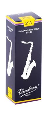 Vandoren Traditional rieten voor Tenor-saxofoon 2.5, 5 stuks