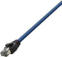 LogiLink CQ8106S RJ45 CAT 8.1 S/FTP 15.00 m Blauw Afscherming gevlochten, Halogeenvrij 1 stuk(s) - thumbnail