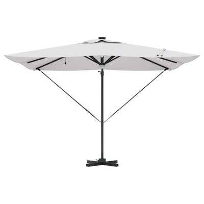 Roma Parasol Beige 286 x 285 x 270 cm Aluminium en Polyester