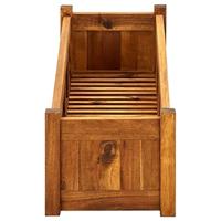 Plantenbak verhoogd 100x30x25 cm acaciahout - thumbnail