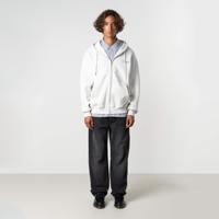 Quotrell Creators Zip Hoodie Hs73748 Hoodies 9844 Light Grey Melee/blu - thumbnail