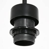 Steinhauer Hanglamp Sparkled light 3602 zwart - thumbnail