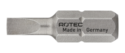 Rotec Schroefbit SL 0,6x3,5 | L=25 | C6.3 | BASIC | 2 stuks - 812.00352 Rotec Schroefbit SL 0,6x3,5 | L=25 | C6.3 | BASIC | 2 stuks - 812.00352