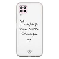 Huawei P40 Lite siliconen hoesje - Enjoy life - thumbnail