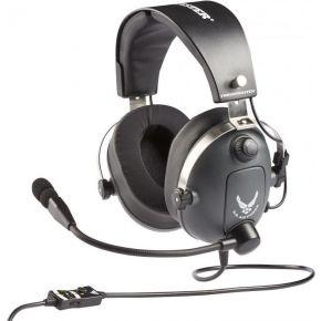Thrustmaster ThrustMaster T.Flight - U.S. Air Force Edition Over Ear headset Kabel Stereo Grijs, Metallic Volumeregeling, Microfoon uitschakelbaar (mute) Gamen