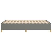 Bedframe zonder matras 120x190 cm stof donkergrijs - thumbnail