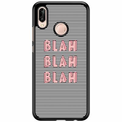 Huawei P20 Lite hoesje - Blah blah blah