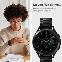 Spigen Moderne pasvorm, compatibel met Galaxy Watch 4-band 44 mm/40 mm, Galaxy Watch 4 klassieke band 46 mm/42 mm, Galaxy Watch 3-band 41 mm, Galaxy Watch Active 1&2-band - zwart - thumbnail