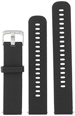 GARMIN Quick Release Horlogebandje, Siliconen, 20mm, Zwart met Stainless Sluiting