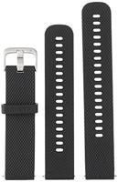GARMIN Quick Release Horlogebandje, Siliconen, 20mm, Zwart met Stainless Sluiting - thumbnail
