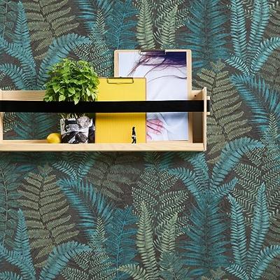 Livingwalls Famous Garden - Zwart - Planten - 393473