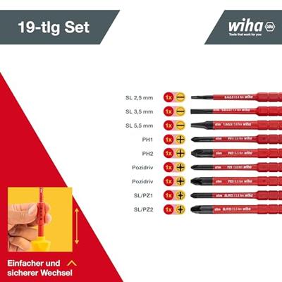Wiha 40674 | Momentschroevendraaierset | TorqueVario®-S electric | 14-delig - 40674 - thumbnail