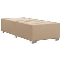 Bedframe kunstleer cappuccinokleurig 80x200 cm - thumbnail