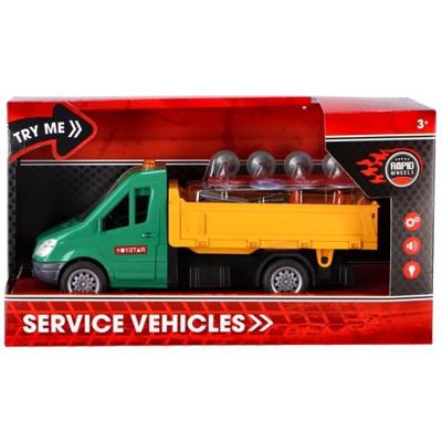 Rapid Wheels Auto Wegenbouw Met Licht En Geluid En Frictie Rapid Wheels Auto Wegenbouw Met Licht En Geluid En Frictie