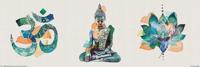 Poster Summer Thornton Yoga Triptych 91,5x30,5cm - thumbnail