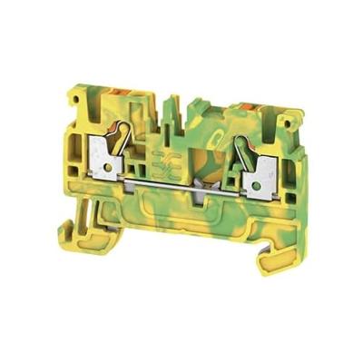 Weidmüller 1521680000 Aardingsklem 5.1 mm Spanveer Groen, Geel 50 stuk(s)