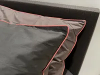 Auping Frame Trend Brown/Black/Red Kussensloop 60x70 - thumbnail