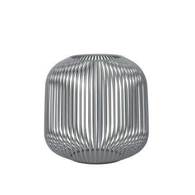 BLOMUS - Lito - Lantaarn M 27cm Steel Grey BLOMUS - Lito - Lantaarn M 27cm Steel Grey