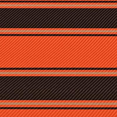 Luifel uittrekbaar 300x150 cm oranje en bruin