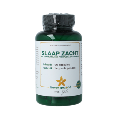 Liever Gezond Slaap zacht natural sleep 90 Vegetarische capsules